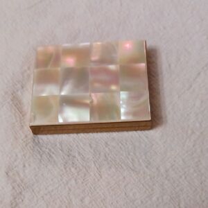 Mother of Pearl Square Trinket Box